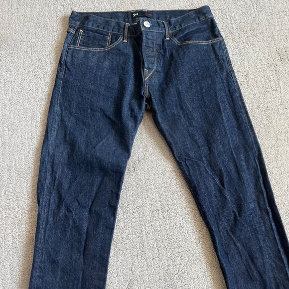 3x1 NYC Men’s M5 Slim Selvedge Raw Denim Jeans Sz 33x28 Made In USA M5SL20070 #2 - Picture 4 of 16